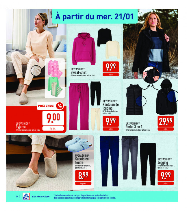 Aldi Dépliant 19.01.2026