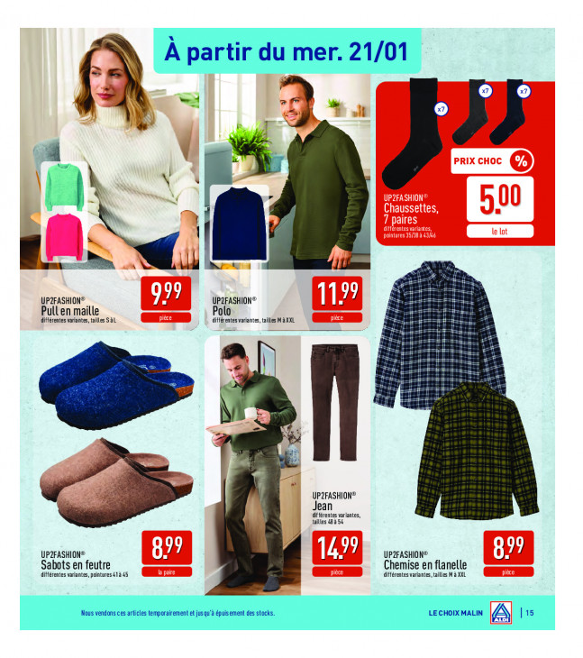 Aldi Dépliant 19.01.2026