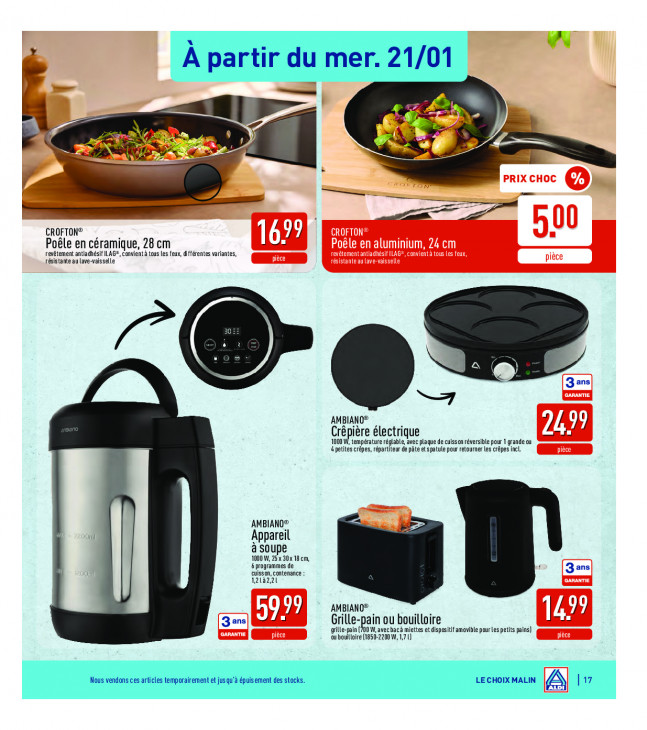 Aldi Dépliant 19.01.2026