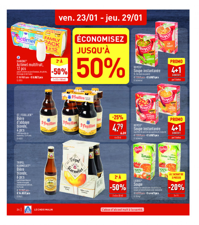 Aldi Dépliant 19.01.2026