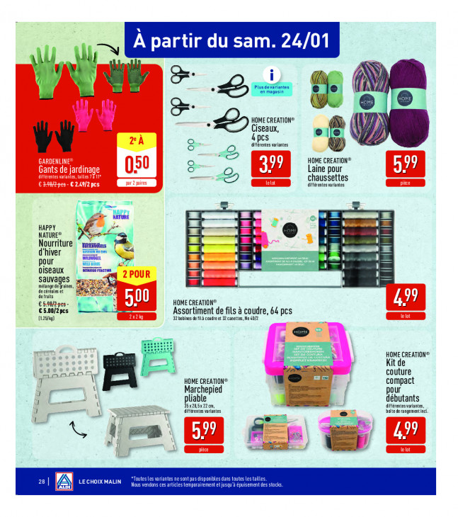 Aldi Dépliant 19.01.2026