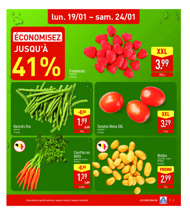 Aldi Dépliant 19.01.2026