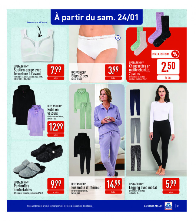 Aldi Dépliant 19.01.2026