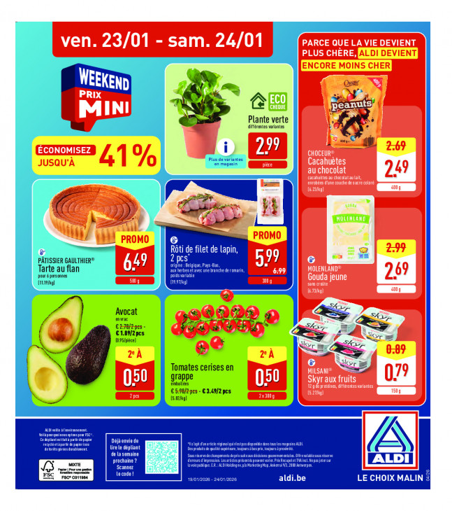 Aldi Dépliant 19.01.2026