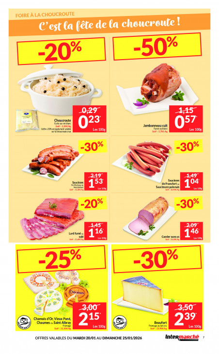 Intermarché Dépliant 19.01.2026