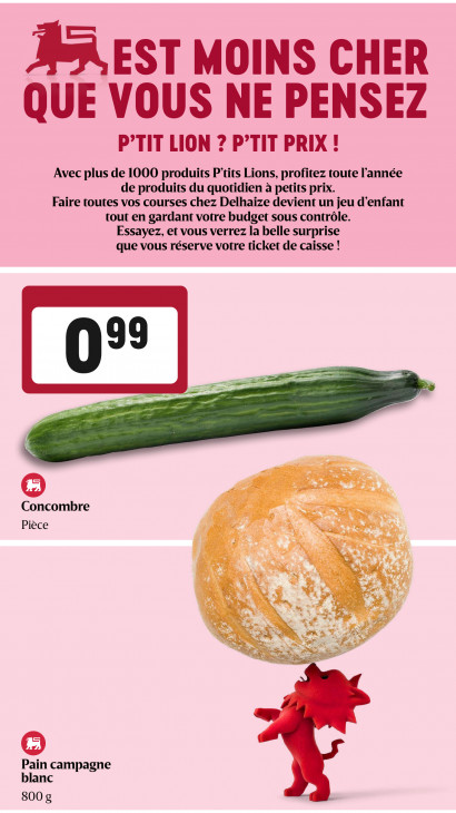 Delhaize Dépliant 15.01.2026