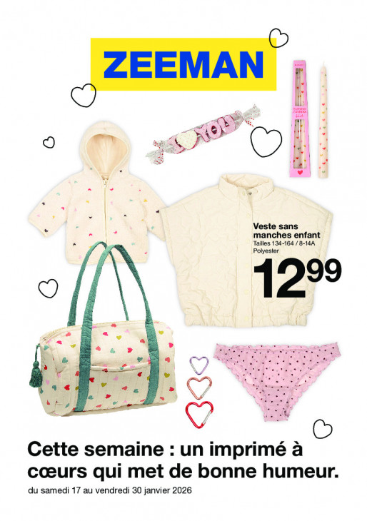 Zeeman Dépliant 17.01.2026