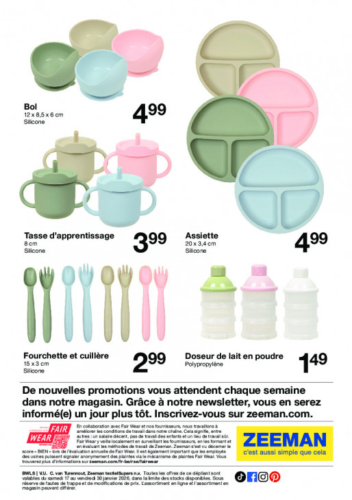 Zeeman Dépliant 17.01.2026