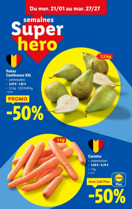 Lidl Dépliant 21.01.2026