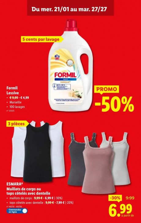 Lidl Dépliant 21.01.2026