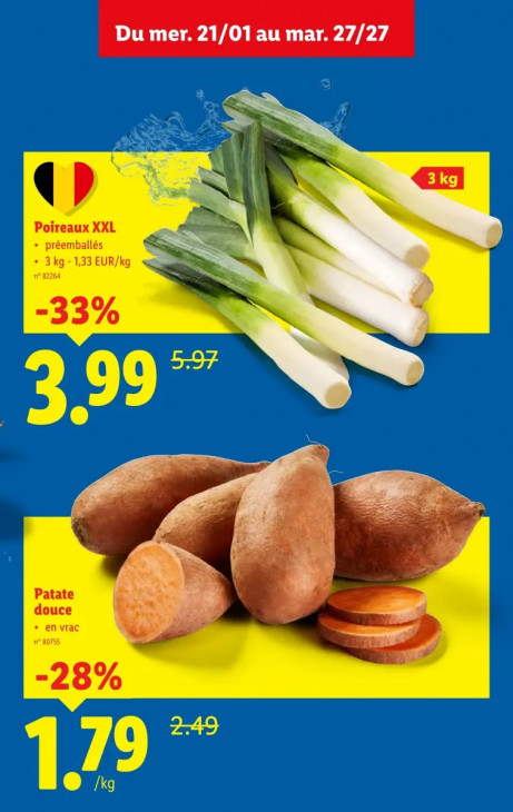 Lidl Dépliant 21.01.2026