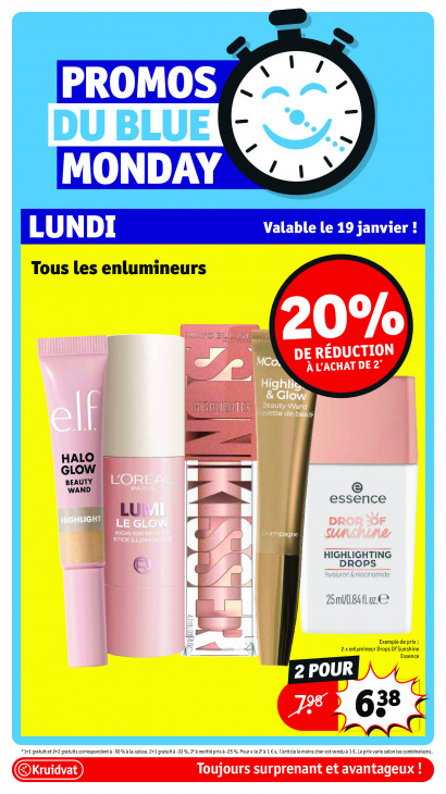 Kruidvat Dépliant 19.01.2026