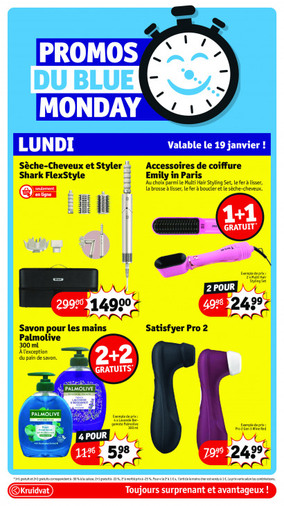 Kruidvat Dépliant 19.01.2026