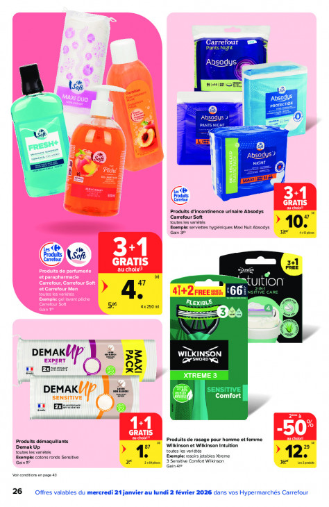 Carrefour Dépliant 21.01.2026