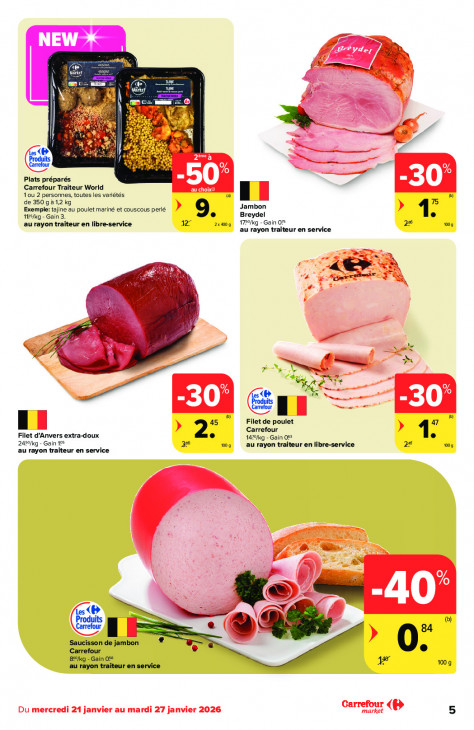 Carrefour Dépliant 21.01.2026