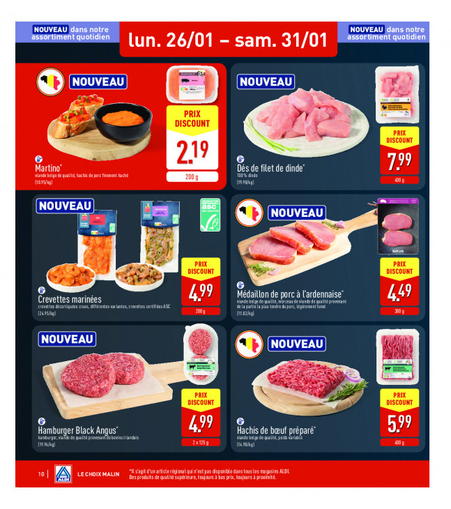 Aldi Dépliant 26.01.2026