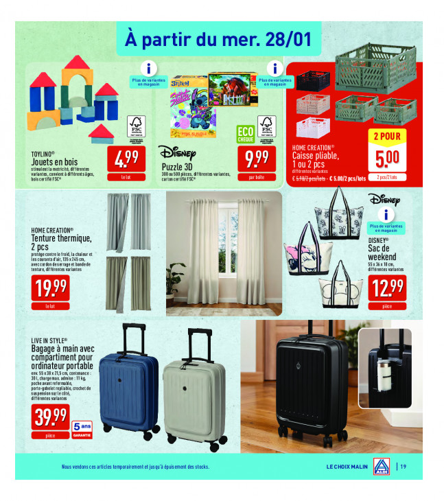 Aldi Dépliant 26.01.2026