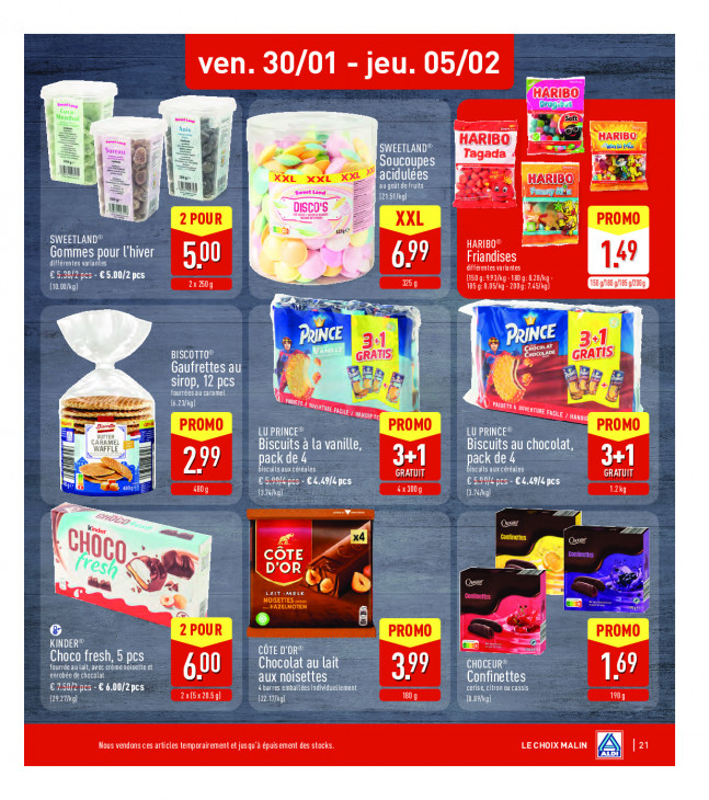 Aldi Dépliant 26.01.2026