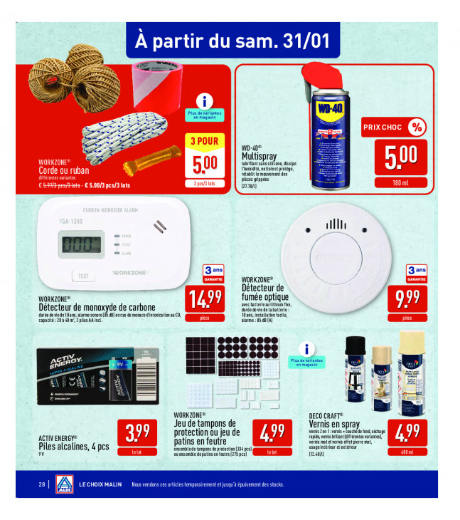 Aldi Dépliant 26.01.2026