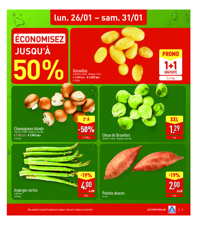 Aldi Dépliant 26.01.2026