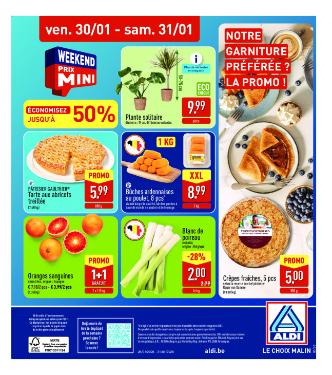 Aldi Dépliant 26.01.2026