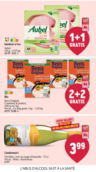 Delhaize Dépliant 22.01.2026