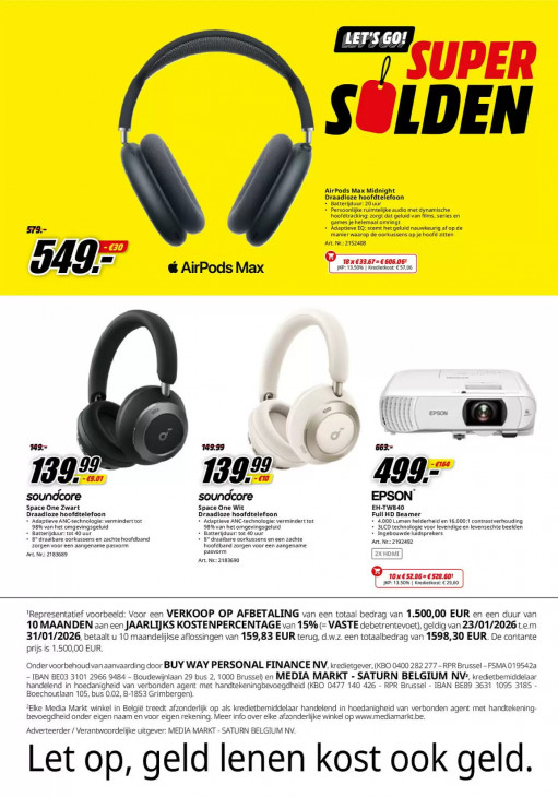 MediaMarkt Folder 23.01.2026