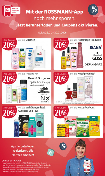 Rossmann Angebote ab 26.01.26 bis 30.01.26