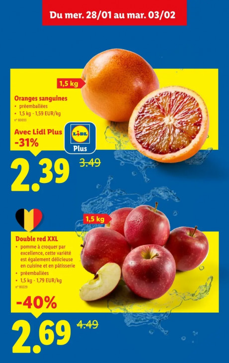 Lidl Dépliant 28.01.2026