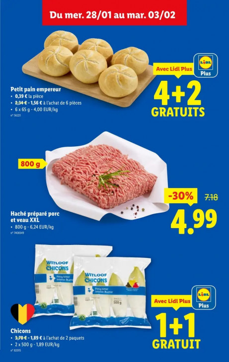 Lidl Dépliant 28.01.2026