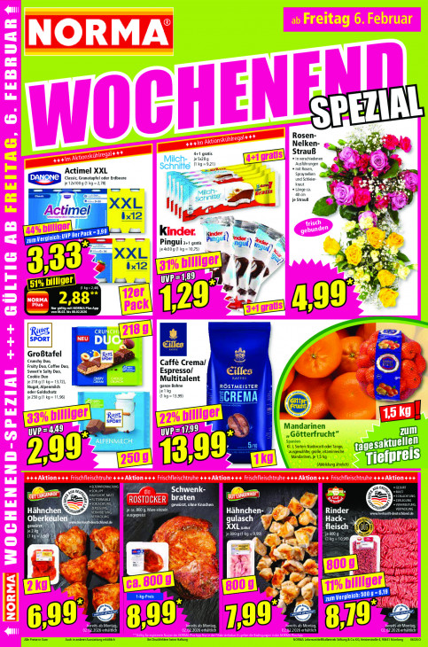 Norma Angebote ab 02.02.26 bis 07.02.26