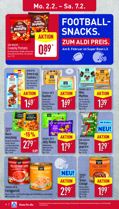 Aldi Nord Angebote ab 02.02.26 bis 07.02.26