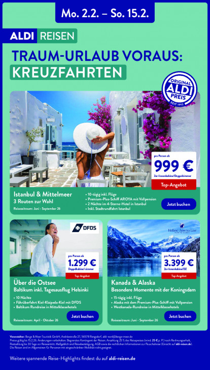 Aldi Nord Angebote ab 02.02.26 bis 07.02.26
