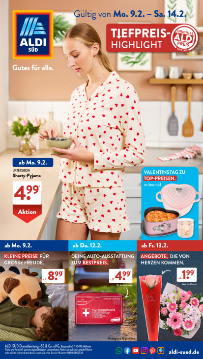 Aldi Süd Angebote ab 09.02.26 bis 14.02.26