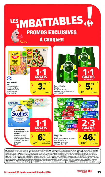 Carrefour Dépliant 28.01.2026