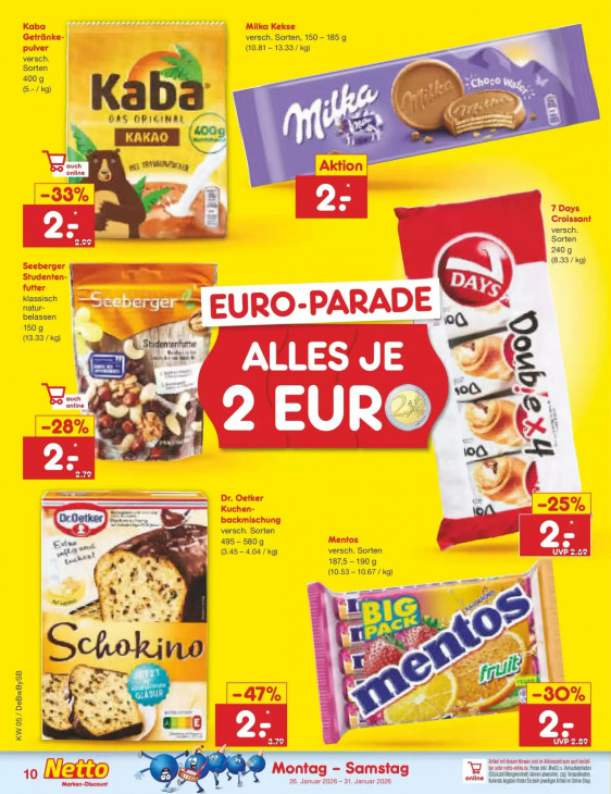 Netto Angebote ab 26.01.26 bis 31.01.26