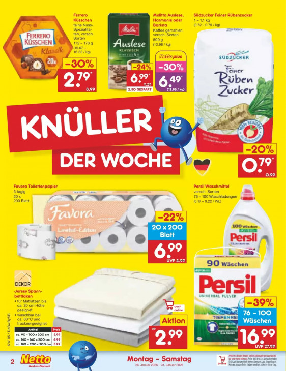 Netto Angebote ab 26.01.26 bis 31.01.26