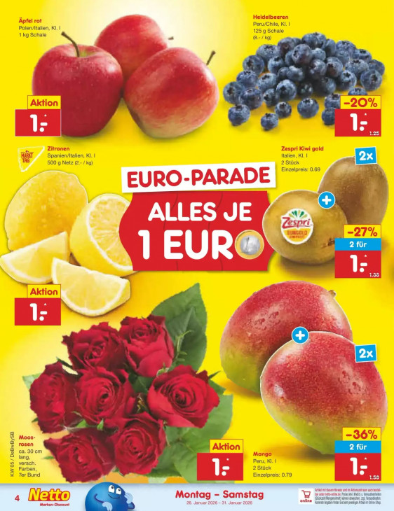 Netto Angebote ab 26.01.26 bis 31.01.26
