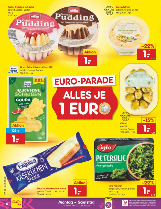 Netto Angebote ab 26.01.26 bis 31.01.26