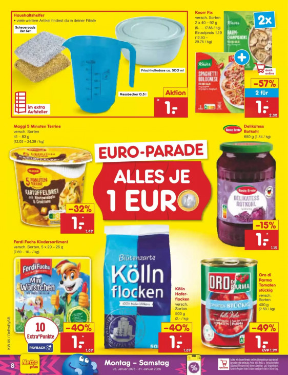 Netto Angebote ab 26.01.26 bis 31.01.26