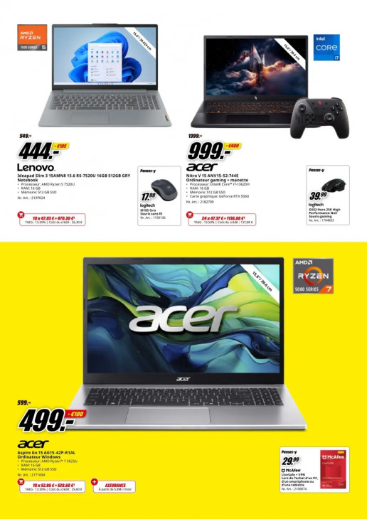 MediaMarkt Dépliant 26.01.2026
