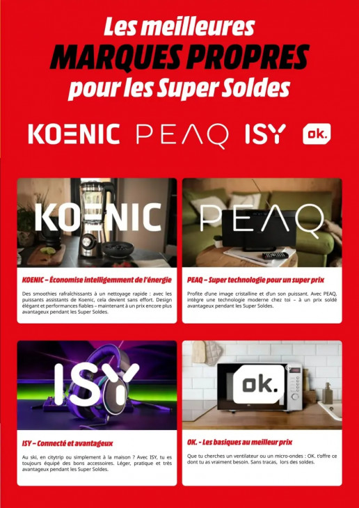 MediaMarkt Dépliant 26.01.2026