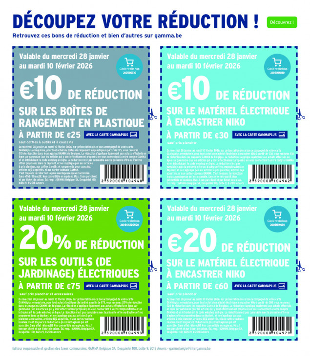 Gamma Dépliant 28.01.2026