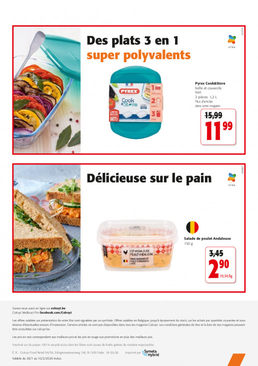 Colruyt Dépliant 28.01.2026