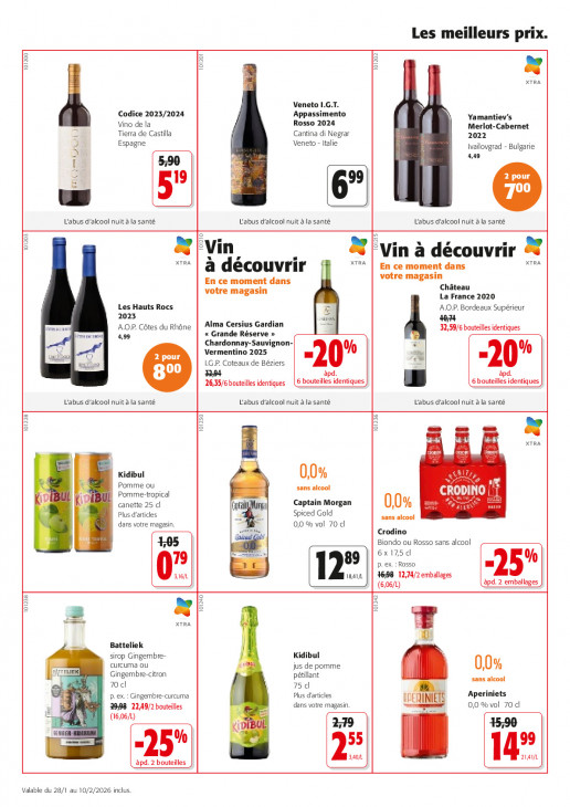 Colruyt Dépliant 28.01.2026