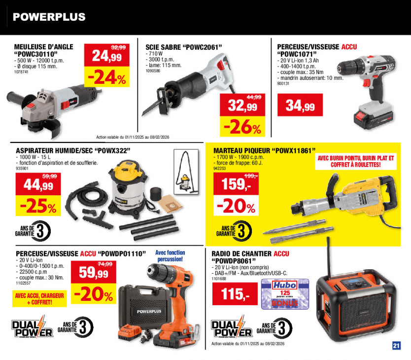 Hubo Dépliant 28.01.2026