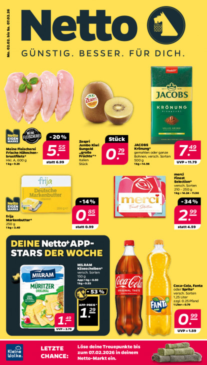 Netto Angebote ab 02.02.26 bis 07.02.26