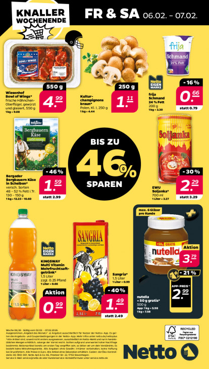 Netto Angebote ab 02.02.26 bis 07.02.26