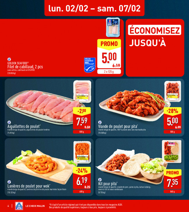 Aldi Dépliant 02.02.2026