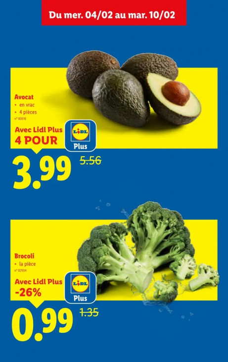 Lidl Dépliant 04.02.2026